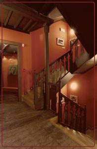 Escaleiras Interior - Casa dos Poetas