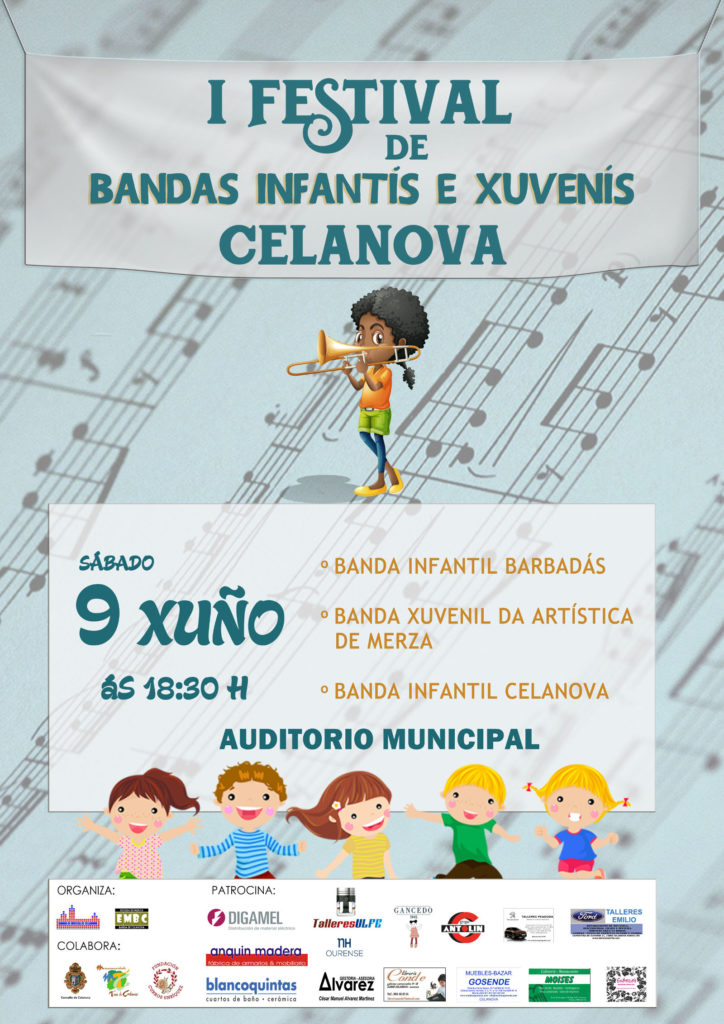 I Festival de Bandas Infantís e Xuvenís de Celanova