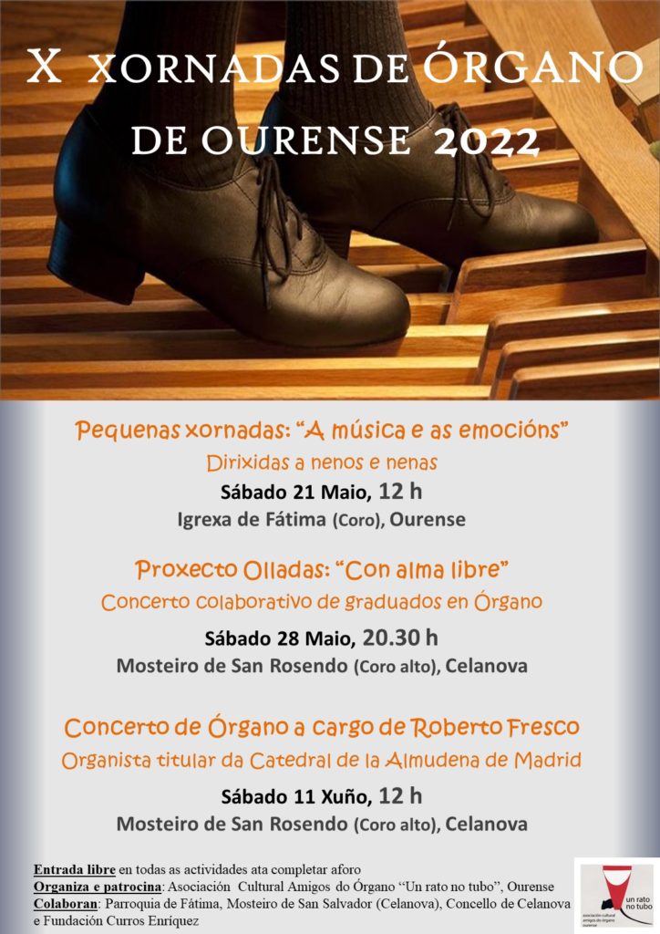 X Xornadas de órgano de Ourense