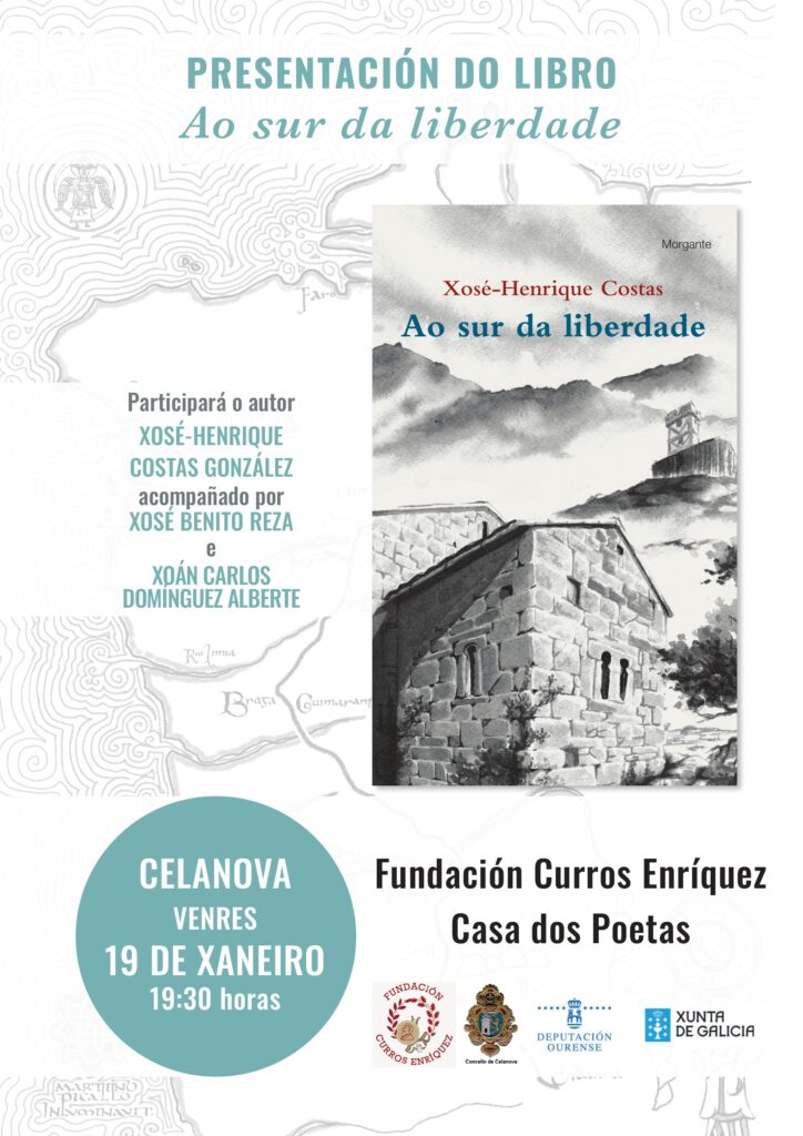 Presentación do libro AO SUR DA LIBERDADE de Xosé-Henrique Costas