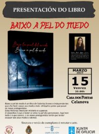 Presentación libro BAIXO A PEL DO MEDO de Verónica Rivero Míguez