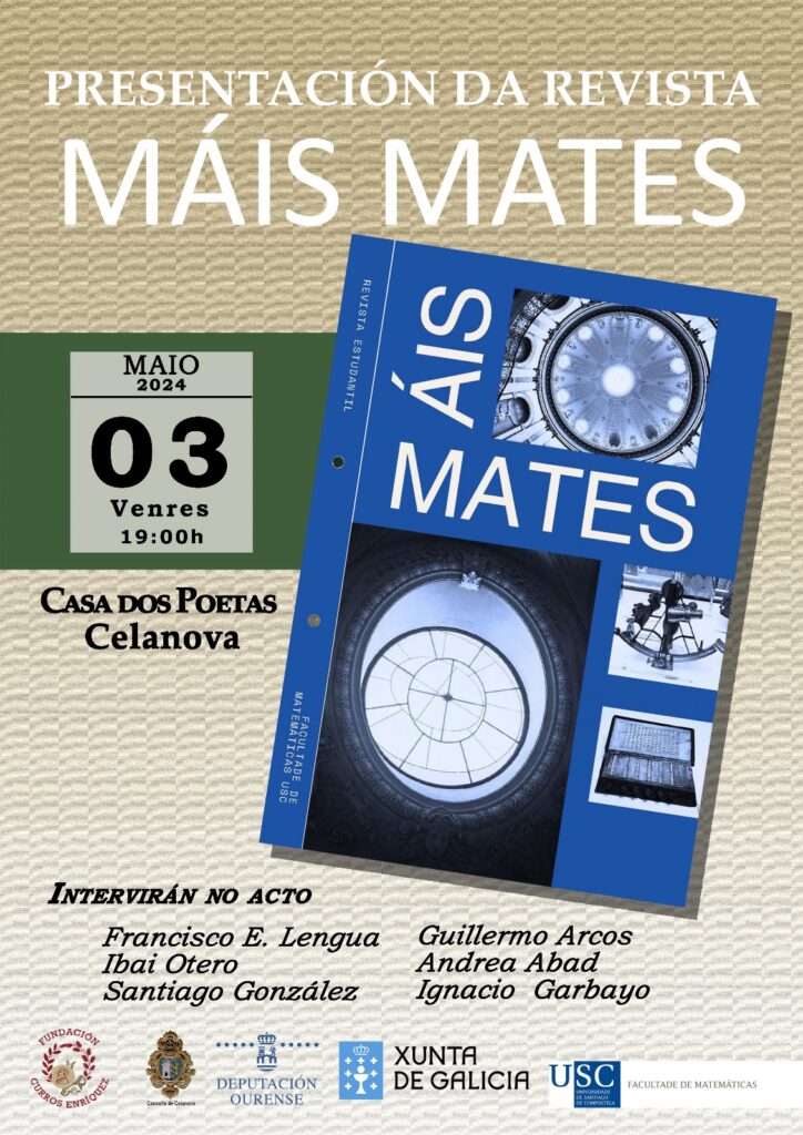 Presentación da revista MÁIS MATES