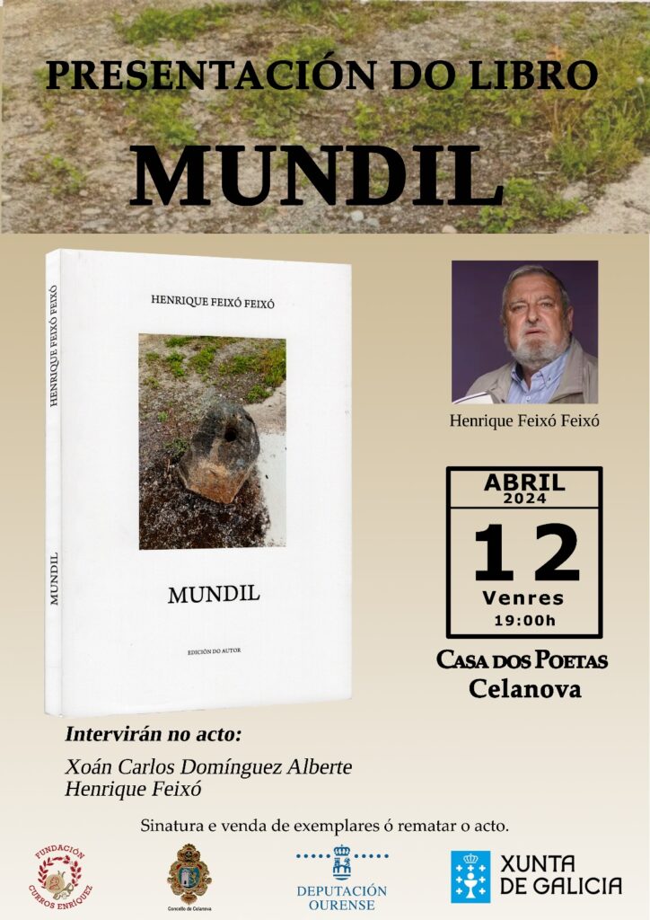 Presentación do libro MUNDIL de Henriquez Feixó Feixó