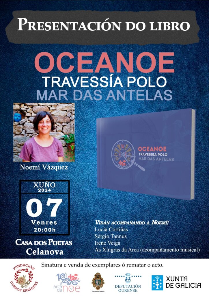 Presentación do libro OCEANOE: TRAVESÍA POLO MAR DAS ANTELAS