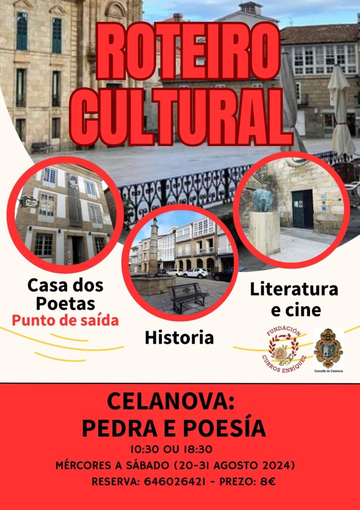 Roteiro cultural CELANOVA: PEDRA E POESÍA