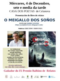 Presentación do libro O MEIGALLO DOS SOÑOS de Juanjo Lamelas