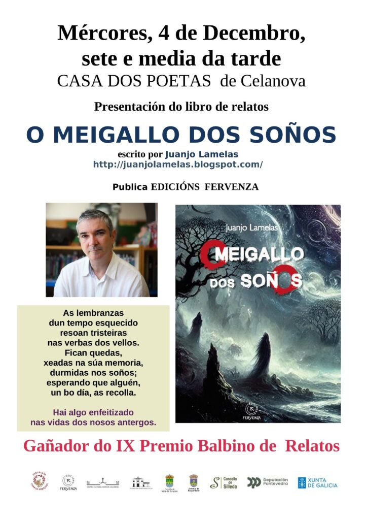 Presentación do libro O MEIGALLO DOS SOÑOS de Juanjo Lamelas