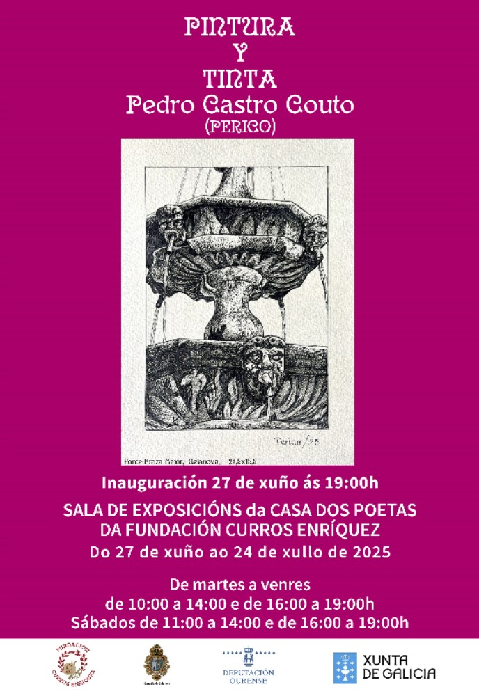 Exposición PINTURA Y TINTA de Pedro Castro Couto «Perico»