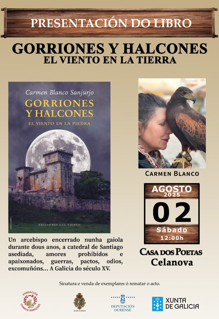 Presentación GORRIONES Y HALCONES de Carmen Blanco