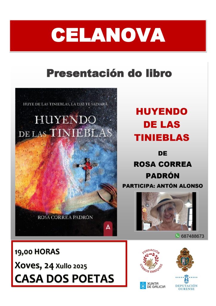 Presentación de HUYENDO DE LAS TINIEBLAS de Rosa Correa