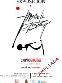 Exposición CRIPTOGRAFÍAS de Pepe Cáccamo e Baldo Ramos.