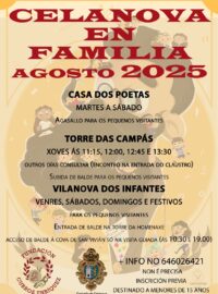Celanova en familia. Agosto 2025