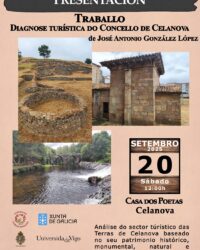 Presentación do traballo DIAGNOSE TURÍSTICA DO CONCELLO DE CELANOVA de José Antonio González López