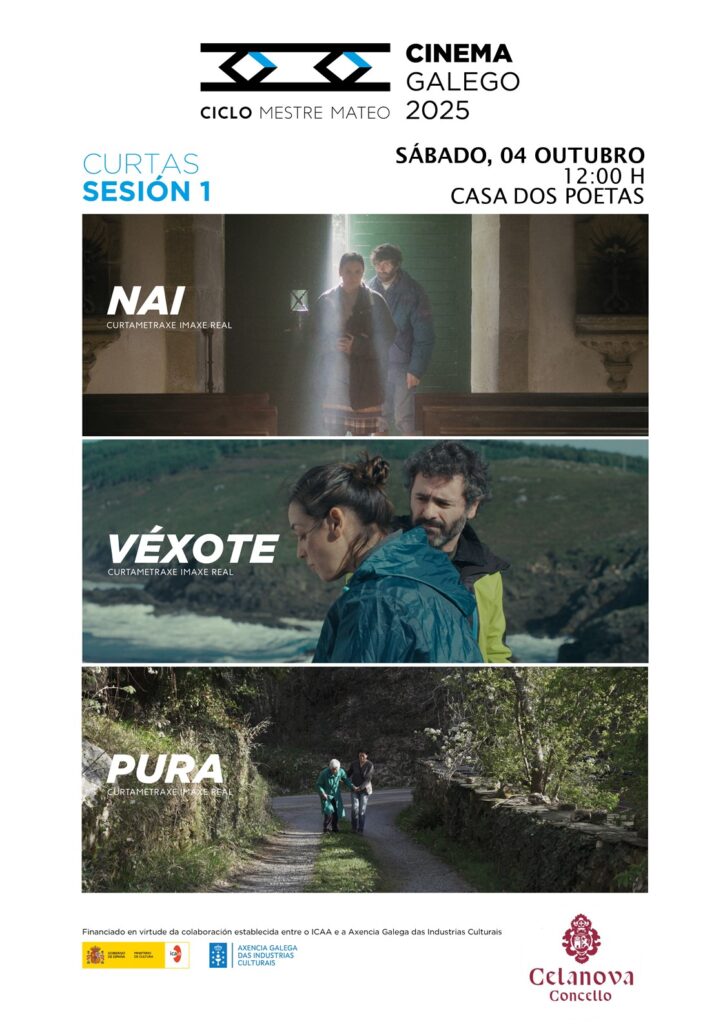 1ª Sesión de curtas Ciclo Mestre Mateo