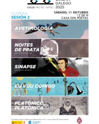 2ª sesión de curtas Ciclo Mestre Mateo