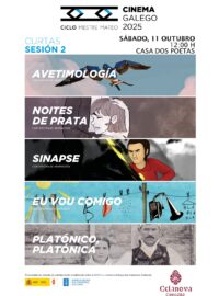 2ª sesión de curtas Ciclo Mestre Mateo