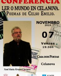 Conferencia sobre Celso Emilio Ferreiro por Xosé María Álvarez Cáccamo
