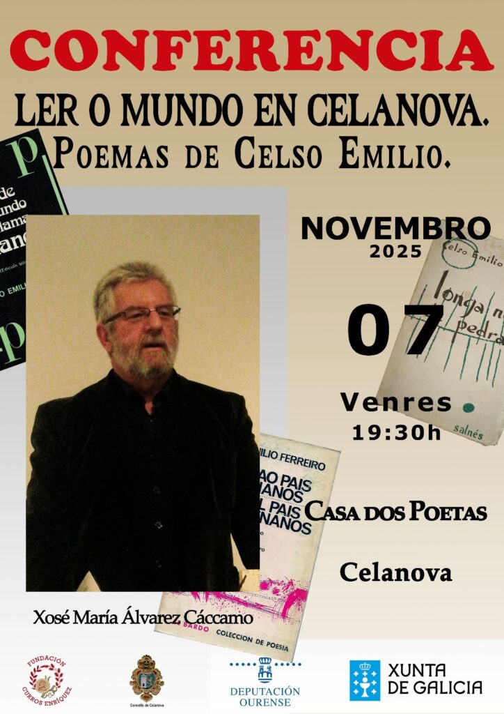 Conferencia sobre Celso Emilio Ferreiro por Xosé María Álvarez Cáccamo