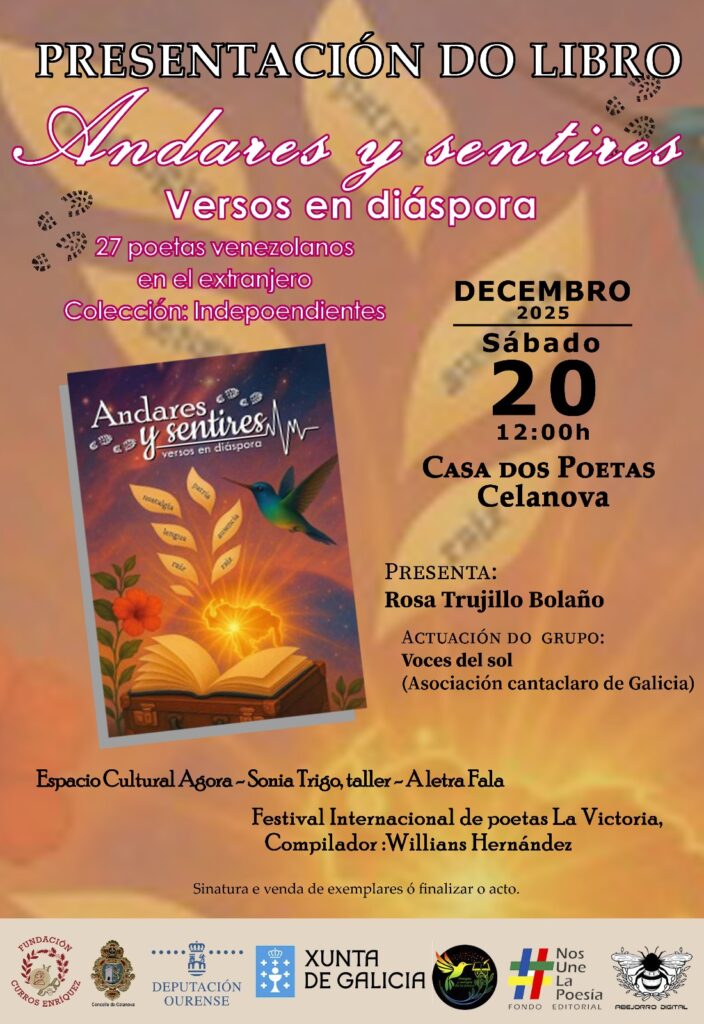 Presentación do libro ANDARES Y SENTIRES