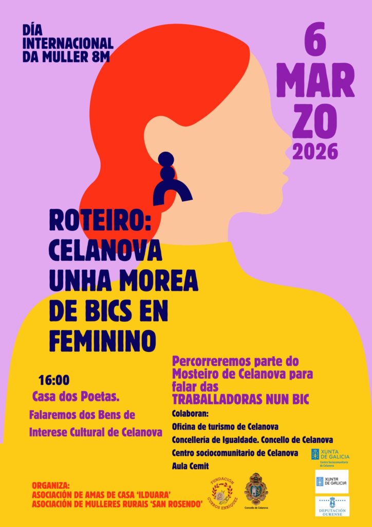 Roteiro: Celanova, unha morea de BICs en feminino