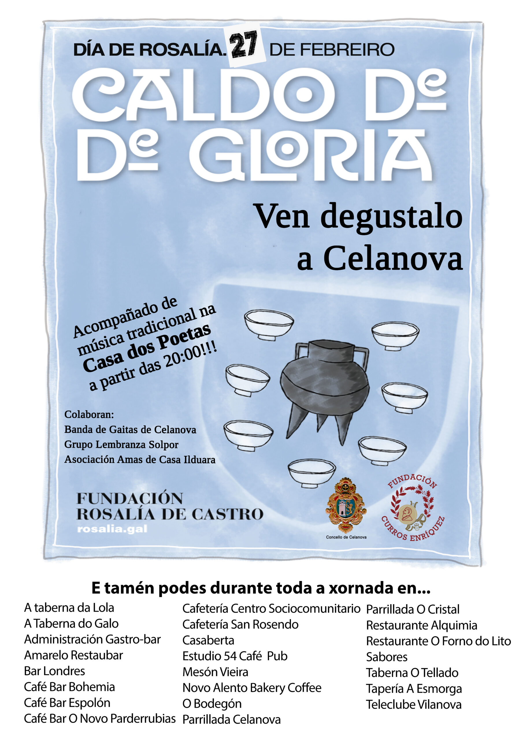 Celebración do Día de Rosalía