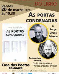 Presentación de AS PORTAS CONDENADAS de Jorge Emilio Bóveda