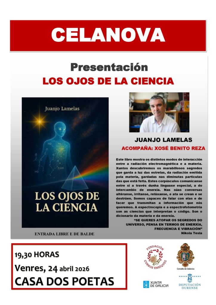 Presentación de LOS OJOS DE LA CIENCIA de Juanjo Lamelas